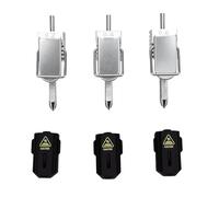 Fafeicy 3 Piezas de Repuesto Hotend para Impresora 3D SPARKX I7, Kit Integrado Totalmente de Metal, Boquillas de 0,2 Mm, 0,4 Mm, 0,6, 300 ℃, 572 ℉
