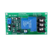 Fafeicy 30A DC12V Tablero de Temporizador de retardo, Módulo de relé de retardo de tiempo, con 0.1-5 Segundos Rango de Tiempo y 1% Precisión de retraso, protección Anti-inversión