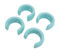 Fafeicy 4 Piezas Pesas para Manguera de Piscina de Plástico, Pesas de | 4 pesas para manguera de piscina, pesas de repuesto de plástico para mangueras limpiadoras de piscinas, 3 x 1,2 pulgadas,