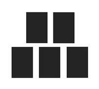 Fafeicy 5 Piezas Papel Fotográfico Magnético A4 Superficie Mate para Fotos y Impresión en Casa, Diseño Resistente, 210x297mm