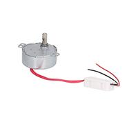 Fafeicy 50TYC 3RPM DC 24V Motor Síncrono Bajo Nivel de Ruido Bajo Consumo de Energía 4W Alto par 8 KGF.CM con Imán Permanente y Reductor para Cerraduras Electrónicas de Automatización de