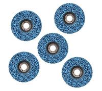 Fafeicy 5Pcs Disco de Limpieza, Muela abrasiva de eliminación de pintura, Muela abrasiva, para amoladora angular(115)