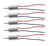 Fafeicy 5Pcs Motor micro sin núcleo, motor sin núcleo DC 4,5 V 32250 RPM, para modelos de aviones y juguetes electrónicos