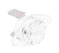 Fafeicy 75℃ KSD302 Interruptor térmico, AC250V 16A Termostato de Control de Temperatura, Normalmente Cerrado (75℃)