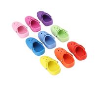 Fafeicy 9pcs Auto Aromaterapia Abrazaderas Ventivas de Zapato Dulce Arquitectura de Interiores Difusor de Perfume Automático para, Material de Resina, Varios Colores