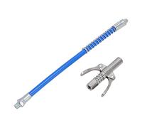 Fafeicy Acoplador de Herramienta de Grasa Sellado con Boquilla de Engrase, Conexión de Herramienta de Acoplador de Grasa con Rosca Macho G1/8 para Máquina de Corte (Tipo A 9x6x1,8 cm/3,5x2,4x0,7