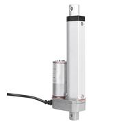 Fafeicy Actuador Lineal, Cuerpo de Aluminio, Capacidad de Carga 300 N, Motor de 12 V CC a 30 Mm/s para Camas y Sofás Eléctricos (#1)