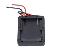 Fafeicy Adaptador de Batería de Litio, Base Cargadora de 18V con Conector