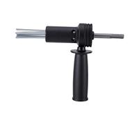 Fafeicy Adaptador de Escalador de Aguja de Martillo Eléctrico, Accesorio Removedor de óxido de 18 Agujas con Mango, Acero Endurecido para Limpieza de Hormigón, Perforación de Ladrillos,