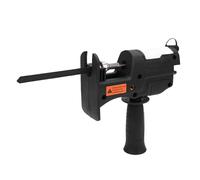 Fafeicy Adaptador de Sierra Recíproca para Taladro Eléctrico, Material ABS con 3 Hojas de Sierra y Varilla Premium para Corte de Carne de Metal y Madera