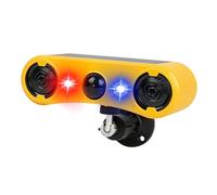 Fafeicy Alarma del Sensor de Movimiento del Exterior Solar Alarma de Luz del Sonido Solar Alarma 13 Sonidos 129db de Alto Contenido con 4 Modos IP65 para la Seguridad del Patio de