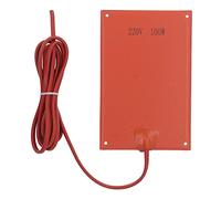 Fafeicy Alfombrilla Calefactora de Silicona para Cárter de Aceite, Calentador de Aceite para Climas Fríos, 220V 100W, Ideal para Condiciones de Bajas Temperaturas