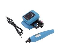 Fafeicy Amoladora Inalámbrica, Kit de Herramientas Giratorias con 6 Configuraciones de Velocidad 6000 18000 RPM Banco de Trabajo y Soporte, para Tallar, Pulir, Manualidades de Resina