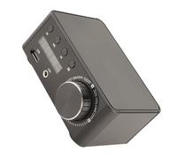 Fafeicy Amplificador de Audio Digital Bluetooth 5.0, TPA3116 Estéreo AMP 50 W X 2, Entrada DC 9 V 24 V, Reproductor de Tarjeta de Memoria, Sonido Claro para Cine en Casa, Altavoces de Escritorio de