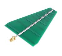 Fafeicy Antena Periódica de Registro UWB, Antena RF Direccional de 1,35 GHz-9,5 GHz con Conector SMA para Radioaficionado, Módulo Analizador de Espectro de Banda Ancha, Uso en Exteriores