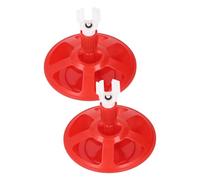 Fafeicy Aplicación de Ganado Versátil Automatic Chicken Waterer PP Popryhelping Cover para Pollitos Ducks 2 Paquete para Granja