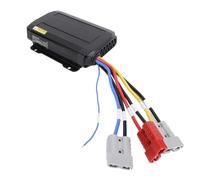 Fafeicy BateríA de Entrada Dual de 12 V, Construcción de Metal Resistente, TecnologíA MPPT de 40 A para Panel Solar y Alternador, Ideal para Vehículos Recreativos y Aplicaciones Marinas