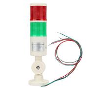 Fafeicy BEM-X-50-2K-D Luz de advertencia de máquina CNC, luz de señal de alarma, con alarma de zumbador, para máquinas herramientas, equipo mecánico