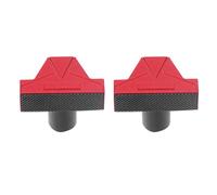 Fafeicy Bloque de Parada de Carpintería de 2 Piezas, Aleación de Aluminio de 20 Mm Anti Slipbench Dog Stop con Almohadillas Suaves Extra Anchas