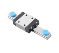 Fafeicy Bloque Deslizante de Riel de Guías Lineales, Rodamiento de Acero con Diseño de Contacto de 4 Puntos para Movimiento Preciso en Equipos Automáticos Pequeños (55mm)