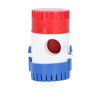 Fafeicy Bomba de Sentina, Bomba Sumergible de 12V y 24 V para Barcos con Interruptor Automático, Carcasa de ABS para Drenaje de Sentina Marina, Transferencia de Agua (DC12V 1100GPH)