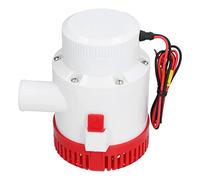 Fafeicy Bomba de Sentina Grande Bomba Sumergible de 1/2 Pulgada para Drenaje de Embarcaciones Marinas, Material ABS 3700GPH DC24V de Agua Resistente para Embarcaciones y Uso Agrícola (DC12V 3700GPH)