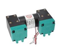 Fafeicy Bomba de Vacío de Diafragma 10-20L/min 24W 350kpa -90kpa DC12V DC24V AC220V con Funcionamiento de bajo Ruido para Uso en Laboratorio (AC220V)
