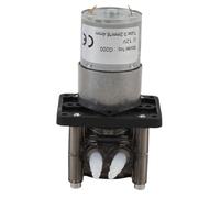 Fafeicy Bomba Peristáltica Bomba Dosificadora Pequeña de Líquido de bajo Caudal con Motor Cepillado de CC para Máquina de Llenado Industrial Analítica de Laboratorio de Acuario Acero (12V)