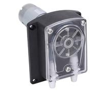 Fafeicy Bomba Peristáltica DC12V, Silicona de Grado Alimenticio, Bomba Dosificadora de Líquidos de Doble Cabezal, 1500 Ml/min para Aplicaciones de Laboratorio de Acuarios