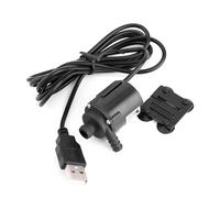 Fafeicy Bomba sin Escobillas de 6V, Bomba Micro Sumergible USB Alimentado para el Acuario de Enfriamiento de la Computadora con bajo Ruido de Alta Eficiencia
