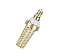 Fafeicy Bombilla de Maíz LED E14 220V 950LM Energy Saving 20000h Lifespan con 2835 Chip 360 ° Luminiscencia para Iluminación de Restaurantes de la (Luz cálida monocromática)