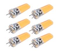 Fafeicy Bombillas LED GY6.35 5W 500lm Luz Blanca Cálida 12V AC/DC 12-24V Paquete 6 Unidades Iluminación Hogar y Coche
