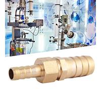 Fafeicy Boquilla de Púa para Manguera de Ajuste de Latón de 8 Mm, Conector de Tubería Duradero con Instalación sin Esfuerzo para Mantenimiento y Reparación de Productos Químicos (8-19mm)