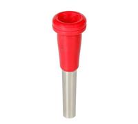 Fafeicy Boquilla de Trompeta 7C, Metal ABS, Jugadores Profesionales, Calidad de Sonido Clara, Principiantes, 8,7 Cm, Accesorios de Trompeta BB (rojo)