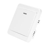 Fafeicy Botón de Interruptor de Salida Wifi de Ewelink para Bloqueo Electrónico de Mano Presione/control Remoto Alexa SEGURIDAD COMPATIBLE Material ABS