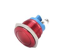 Fafeicy Botón Pulsador Metálico de Acero Inoxidable, Interruptor de Auto