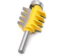 Fafeicy Broca de Enrutador de Carburo, 8mm, Cortador de Fresado para Carpintería, Junta de Dedo, Alta Precisión, Resistente al Desgaste