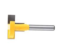 Fafeicy Broca Enrutadora de Carburo Cementado de 27 Mm con Ranura en T para Máquinas de Carpintería y Grabado (Diámetro de la hoja 27 mm)