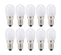 Fafeicy Bulbo E14 de 10 Piezas 500LM, para Candelabros, Lámparas de Techo, Fácil de Instalar, Adecuada para Varias Lámparas con Tornillo Estándar E14, Bombilla LED de 1.5W (cálido)