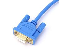 Fafeicy Cable de programación de PVC 7 Núcleos, Aislamiento PC-TTY con conector chapado en oro, para PLC de la Serie S5 6ES5734-1BD20