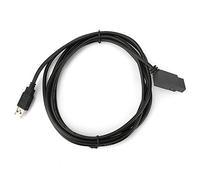 Fafeicy Cable Programador USB Flexible para Controladores PLC con Cubierta PVC Resistente y Conector 45 Grados 2.5m Industrial
