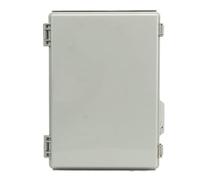 Fafeicy Caja Combinadora Fotovoltaica, Carcasa Impermeable para PC, Protección contra Rayos, Disyuntor de 15 A, para Sistemas de Energía Solar de 12 V y 24 V