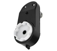 Fafeicy Caja de Cambios de Motor Eléctrico 6V/12V 12000-20000RPM Motor RS390 de Alto par con Engranaje de Metal Mecanizado CNC para Niños, Coche de Juguete, SUV (12V16000rpm)