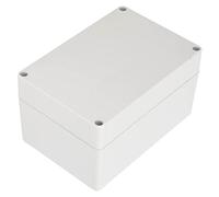 Fafeicy Caja de Conexiones de Potencia, Material ABS, Clasificación IP65, Ideal para Cableado Exterior, 160x110x90 Mm para Proyectos Eléctricos