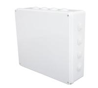 Fafeicy Caja de Conexiones Eléctricas, Material ABS, Diseño Impermeable, 400 X 350 X 120 Mm, para Proyectos e Instalaciones Eléctricas en Exteriores