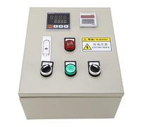Fafeicy Caja de Control de Temperatura PID, Controlador de Temperatura de la Caja de Termostato 220V 7.5kW 32A 0-400 ℃ con relé de Estado Sólido SSR