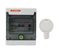 Fafeicy Caja de Distribución Exterior Caja de Disyuntores Impermeable para Líneas Eléctricas de 400V con Tapa y Protección IP65 para Uso Residencial e Industrial