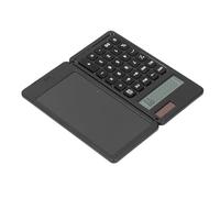 Fafeicy Calculadora de Bolsillo, Alimentada por Energía Solar con Panel de Escritura LCD, Funcionamiento Silencioso, Liviana para Oficina en Casa, Estudiantes, Uso Comercial (Black)