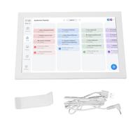 Fafeicy Calendario Digital de 10,1 Pulgadas Planificador Familiar Inteligente Calendario Electrónico de 10,1 Pulgadas con Pantalla Táctil WiFi Sincronización para Outlook Cozi