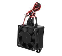 Fafeicy Calentador con Ventilador 110V 250W/350W Mini Calentador de Temperatura Constante para Calentamiento de Espacio Pequeño Deshumidificación 90x61x42 Mm (Fan de 12W 250W)
